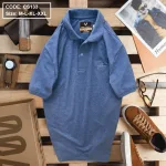 Áo Thun Nam Cổ Bẻ Thêu Chữ Cao Cấp