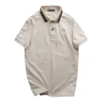 Áo Thun Nam Cổ Bẻ Thêu Chữ G (Có size 3x)