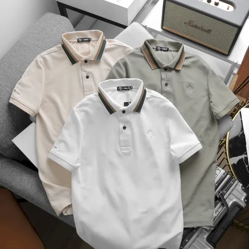 Áo Thun Nam Cổ Bẻ Thêu Chữ G (Có size 3x)