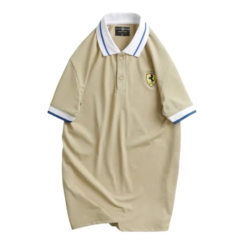 Áo Thun Nam Cổ Bẻ Thêu Logo Con Ngựa Và Phối Màu Tay Áo Trẻ Trung (Size 3XL)