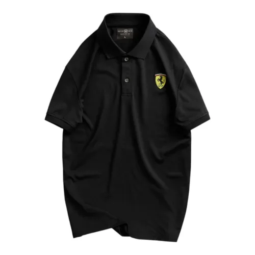 Áo Thun Nam Cổ Bẻ Thêu Logo Hình Con Ngựa Trước Ngực (Có Size 3XL)