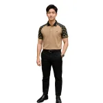 Áo Thun Nam Cổ Bẻ Thêu Logo Trước Ngực & Phối Họa Tiết Chữ G (Có Size 3xl)