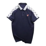 Áo Thun Nam Cổ Bẻ Thêu Logo Trước Ngực & Phối Họa Tiết Chữ G (Có Size 3xl)