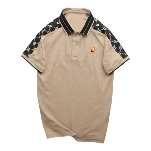 Áo Thun Nam Cổ Bẻ Thêu Logo Trước Ngực & Phối Họa Tiết Chữ G (Có Size 3xl)