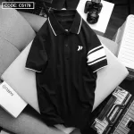 Áo Thun Nam Có Cổ Cá Sấu Đốm Thêu Logo (Có Size 3XL)