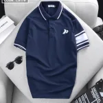 Áo Thun Nam Có Cổ Cá Sấu Đốm Thêu Logo (Có Size 3XL)