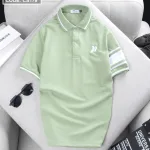 Áo Thun Nam Có Cổ Cá Sấu Đốm Thêu Logo (Có Size 3XL)