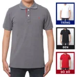 Áo thun nam cổ bẻ vải cá mập