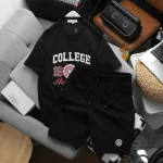 Áo Thun Nam Cổ Tròn - Áo Nam In Chữ College 1986 Trước Ngực Trẻ Trung Năng Động (Size Từ M Đến XXL)