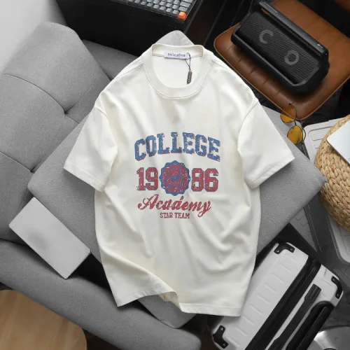 Áo Thun Nam Cổ Tròn - Áo Nam In Chữ College 1986 Trước Ngực Trẻ Trung Năng Động (Size Từ M Đến XXL)