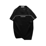 Áo Thun Nam Cổ Tròn - Áo Nam Phối Sọc Ngang Thêu Chữ Packhorse Trước Ngực (Size Từ M Đến XXL)