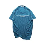 Áo Thun Nam Cổ Tròn - Áo Nam Phối Sọc Ngang Thêu Chữ Packhorse Trước Ngực (Size Từ M Đến XXL)