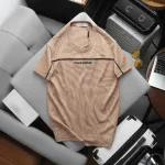 Áo Thun Nam Cổ Tròn - Áo Nam Phối Sọc Ngang Thêu Chữ Packhorse Trước Ngực (Size Từ M Đến XXL)