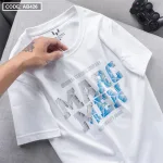 Áo Thun Nam Cổ Tròn Cotton In Chữ Marc Men