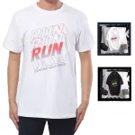 Áo Thun Nam Cổ Tròn In Chữ Run