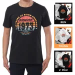 Áo Thun Nam Cotton Cổ Tròn In Hình Đẹp