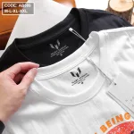 Áo Thun Nam Cotton Cổ Tròn In Hình Đẹp