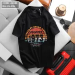 Áo Thun Nam Cotton Cổ Tròn In Hình Đẹp