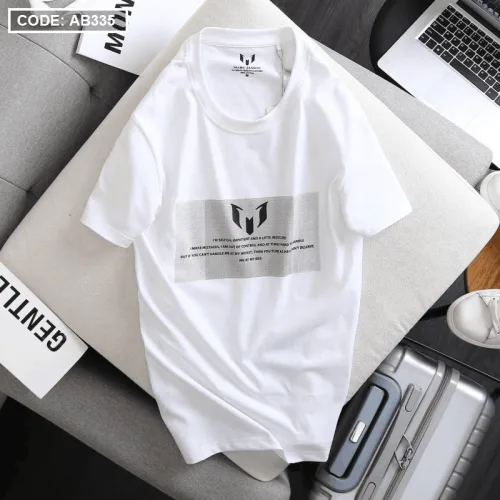 Áo Thun Nam Cotton Cổ Tròn In Hình