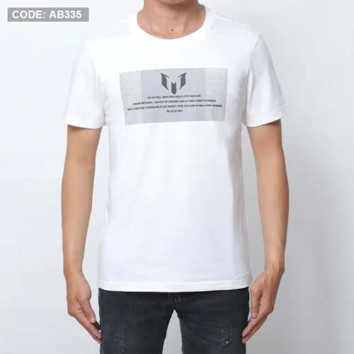 Áo Thun Nam Cotton Cổ Tròn In Hình