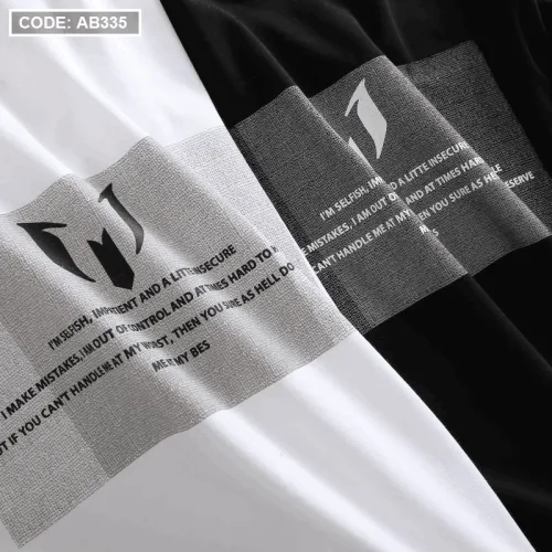 Áo Thun Nam Cotton Cổ Tròn In Hình