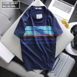 Áo Thun Nam Cổ Tròn Cotton In Hình