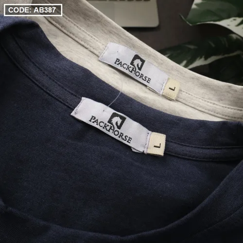 Áo Thun Nam Cổ Tròn Cotton In Hình