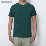 Áo Thun Nam Cổ Tròn Tay Ngắn Màu Trơn Đơn Giản (Có Size 3XL)