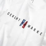 Áo Thun Nam Cổ Tròn Oversize In Chữ CEKLHT MARKET Big Size 110kg