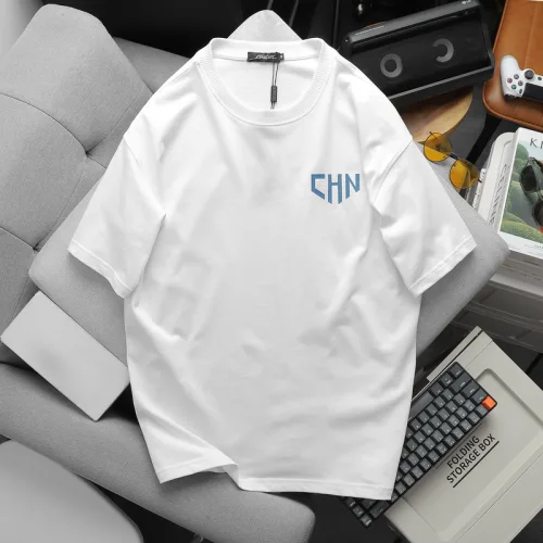 Áo Thun Nam Cổ Tròn Oversize In Chữ CHN Hai Mặt Big Size 110kg