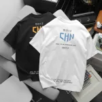 Áo Thun Nam Cổ Tròn Oversize In Chữ CHN Hai Mặt Big Size 110kg