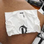 Áo Thun Nam Cổ Tròn Oversize In Chữ R Big Size 110kg