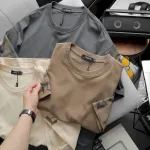 Áo Thun Nam Cổ Tròn Ovesize In Chữ IDEA Bên Tay Big Size 110kg