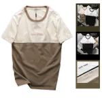 Áo Thun Nam Cổ Tròn Pack Horse Thêu Chữ New York Phối Hai Màu