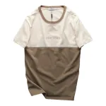 Áo Thun Nam Cổ Tròn Pack Horse Thêu Chữ New York Phối Hai Màu