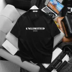 Áo Thun Nam Cổ Tròn Pack Hourse In Chữ Unlimited 23 - Có Big Size 100kg