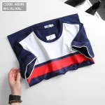Áo Thun Nam Cá Sấu Cổ Tròn Phối Màu