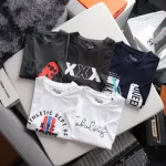 Áo Thun Nam Cổ Tròn Rurumen Màu Trắng In Chữ Fahilouf Big Size