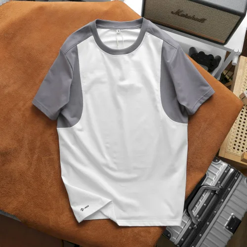 Áo Thun Nam Cổ Tròn Tay Phối Màu (Có Size 3x)