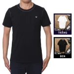Áo Thun Nam Cổ Tròn Thêu Logo (Có Size 3XL)