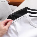 Áo Thun Nam Cổ Tròn Thêu Logo (Có Size 3XL)