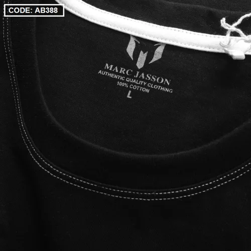 Áo Thun Nam Cổ Tròn Thêu Logo (Có Size 3XL)