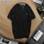 Áo Thun Nam Cổ Tròn Thêu Logo (Có Size 3XL)