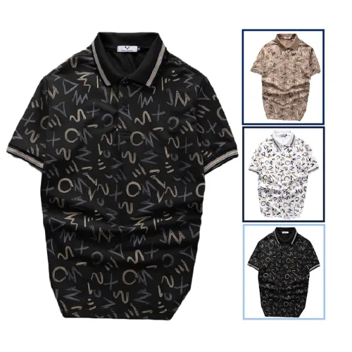 Áo Thun Nam Polo Cổ Be In chữ MXO