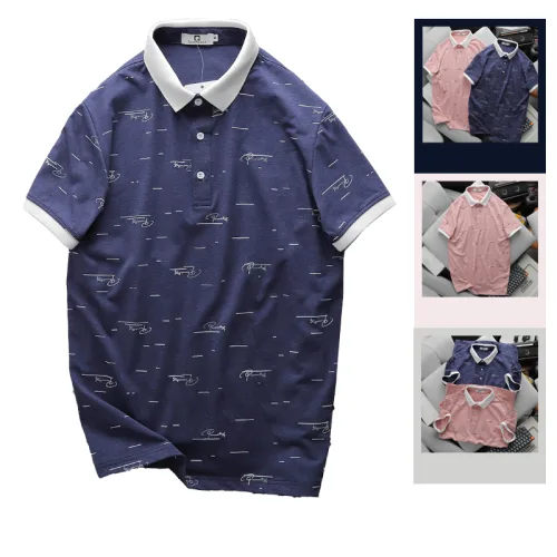 Áo Thun Nam Polo Cổ Bẻ Pack Horse In Chữ Nhuyễn (Có size 3x)