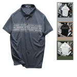 Áo Thun Nam Polo Cổ Bẻ Pack Horse Phối Hoạ Tiết Chữ G Độc Đáo