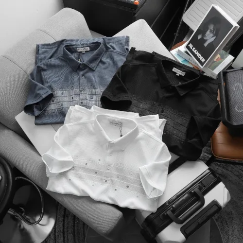 Áo Thun Nam Polo Cổ Bẻ Pack Horse Phối Hoạ Tiết Chữ G Độc Đáo