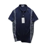 Áo Thun Nam Polo Cổ Bẻ Phối Hoạ Tiết Sọc Ngang (Có size 3x)