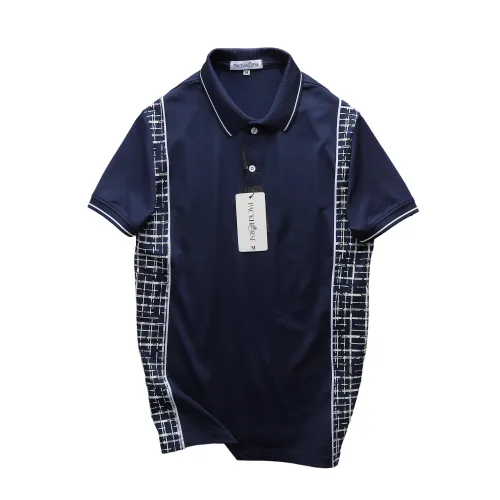Áo Thun Nam Polo Cổ Bẻ Phối Hoạ Tiết Sọc Ngang (Có size 3x)