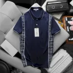 Áo Thun Nam Polo Cổ Bẻ Phối Hoạ Tiết Sọc Ngang (Có size 3x)